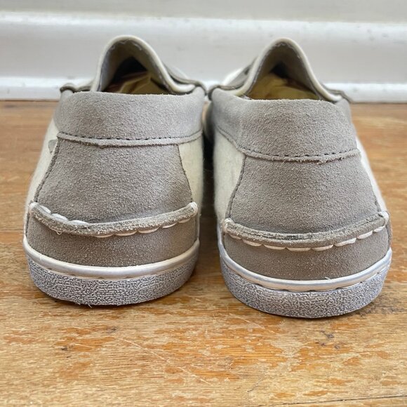 Cole Haan Shoes Mens Size 9 Slip On Penny Loafers Fabric Suede Pinch Maine   Bra - Picture 4 of 5